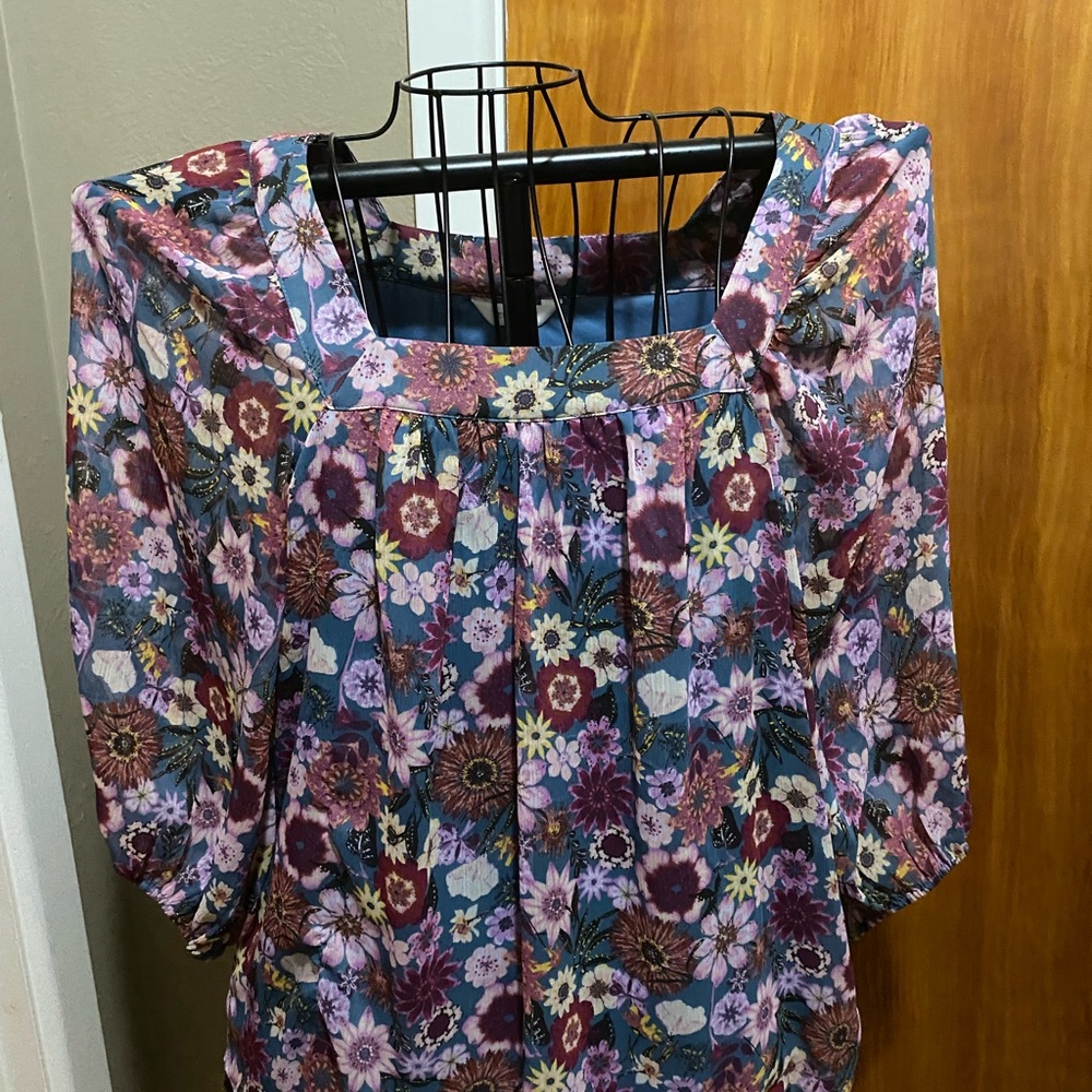 Floral Multicolor Women's Top